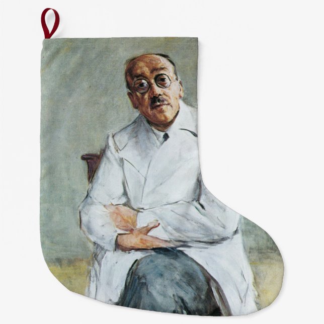 Surgeon (av Max Liebermann) Stor Julstrumpa (Framsidan)