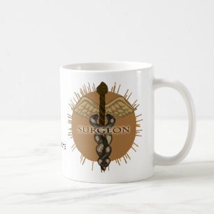 Surgeon caduceus kaffemugg