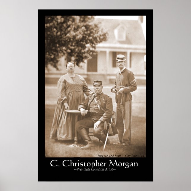 Surgeon vid City Point, Va. Poster (Framsidan)