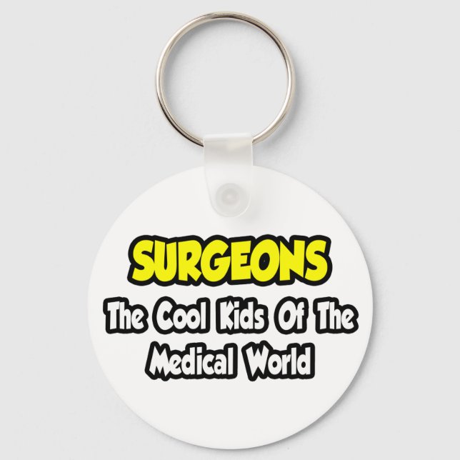 Surgeons...Coola barn i medicinska världen Nyckelring (Framsida)