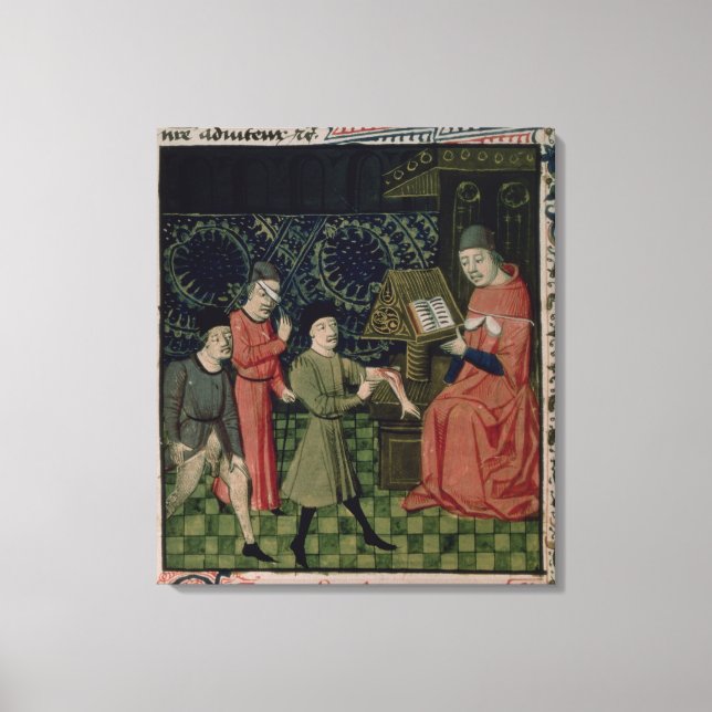 Surgeons klinik, av Guy de Chauliac Canvastryck (Framsida)