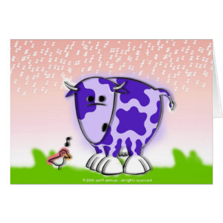 Suri kon hälsningskort