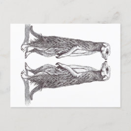 SURICATA LOVE. MEERKAT LOVE. HELG VYKORT