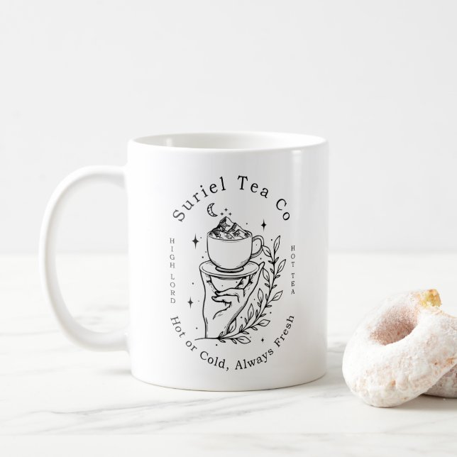Suriel Tea Co Company ACOTAR Velaris 1WH1 Kaffemugg (Med munk)
