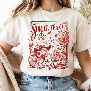 Suriel Tea Co Quote Bookish Acotar Gift T Shirt