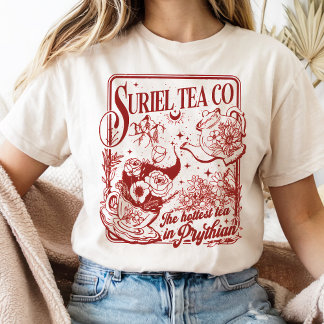 Suriel Tea Co Quote Bookish Acotar Gift T Shirt