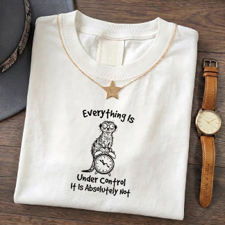 Surikat Humor Roligt Citat Grafisk T-shirt