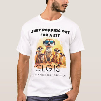 Surikat med solglasögon - Världssurikatsdagen spec T Shirt