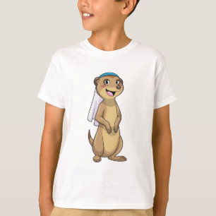 Surikat som brud med slöja t shirt