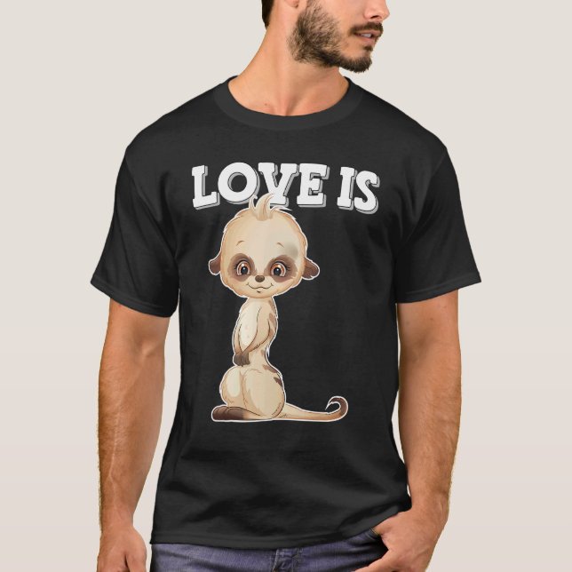 Surikater T Shirt (Framsida)