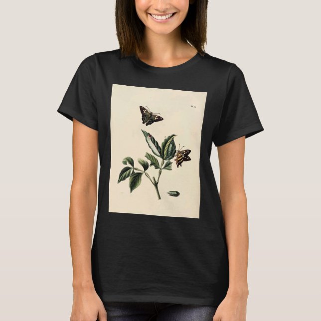 Surinaamsche Vlinders Naar Het Leven Geteekend Pap T Shirt (Framsida)