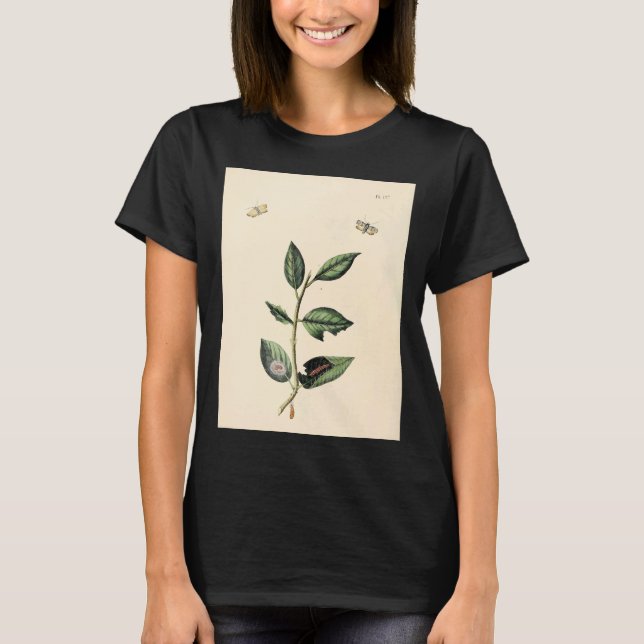 Surinaamsche Vlinders Naar Het Leven Geteekend Pap T Shirt (Framsida)