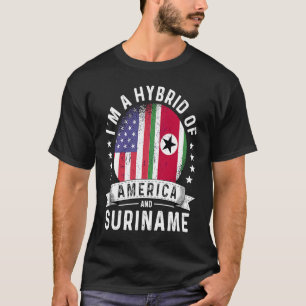 Surinam American Patriot Grown Flagga Humor T Shirt