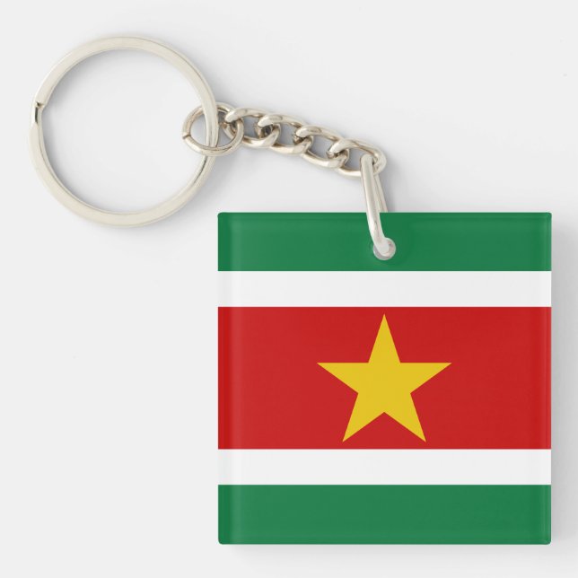 Surinam Flagga (Framsidan)