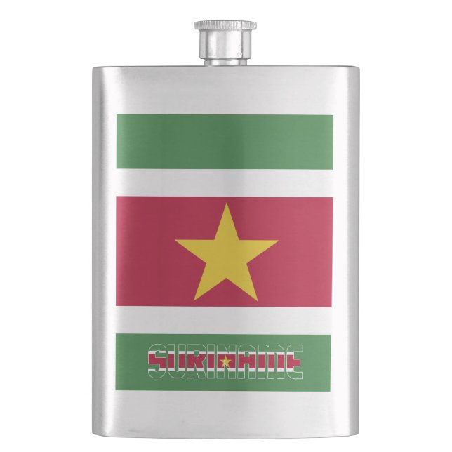 Surinam Flagga Elegant Patriotic Fickplunta (Framsidan)