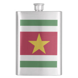 Surinam flagga fickplunta