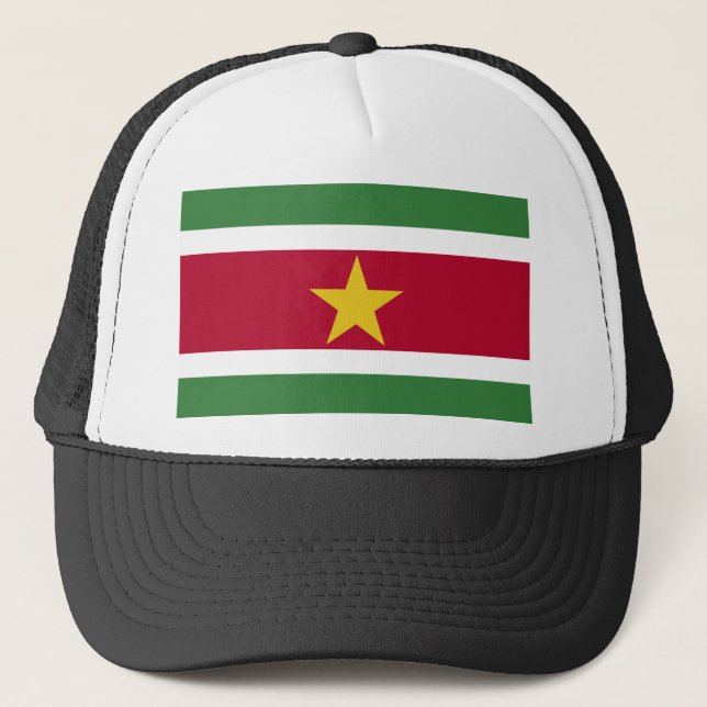 Surinam Flagga Keps (Framsida)