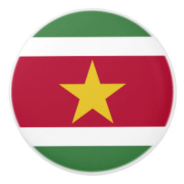 Surinam flagga knopp