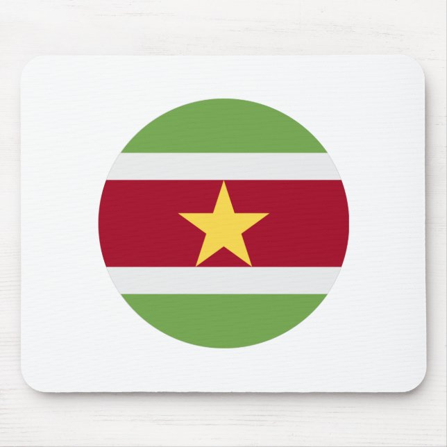 Surinam Flagga Musmatta (Framsidan)
