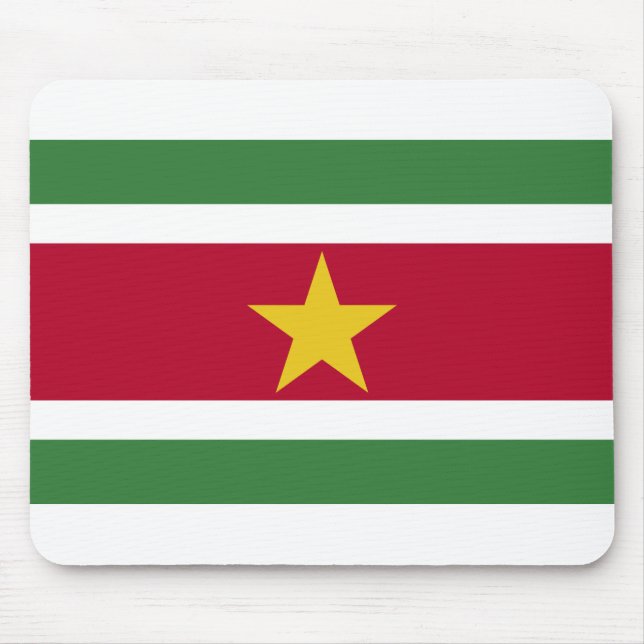 Surinam Flagga Musmatta (Framsidan)