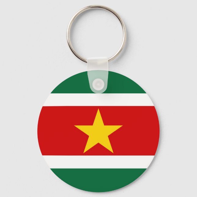 Surinam flagga nyckelring (Framsida)