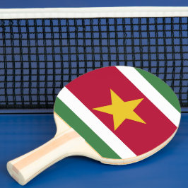 Surinam flagga pingisracket