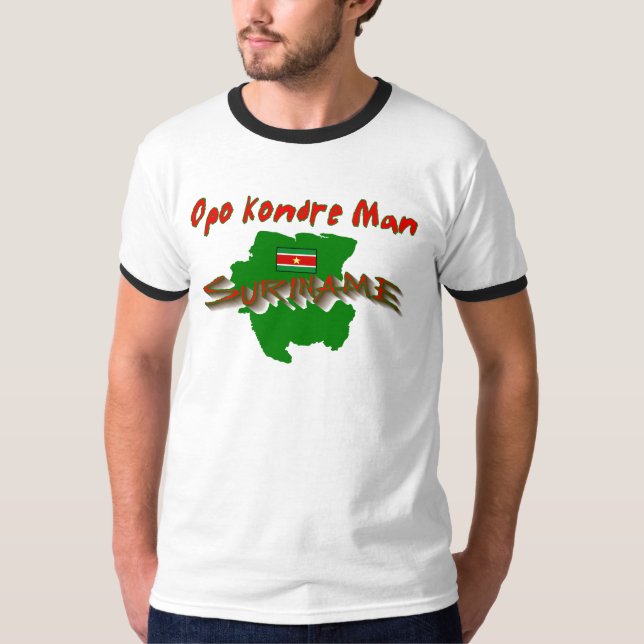 Surinam land tee shirt (Framsida)