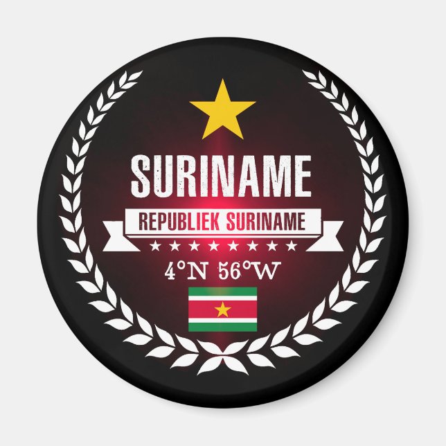 Surinam Magnet (Framsidan)