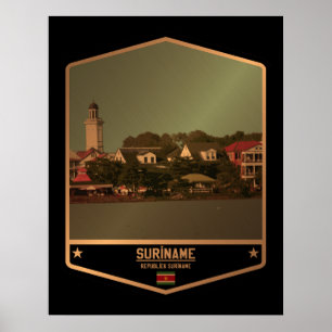 Surinam Poster