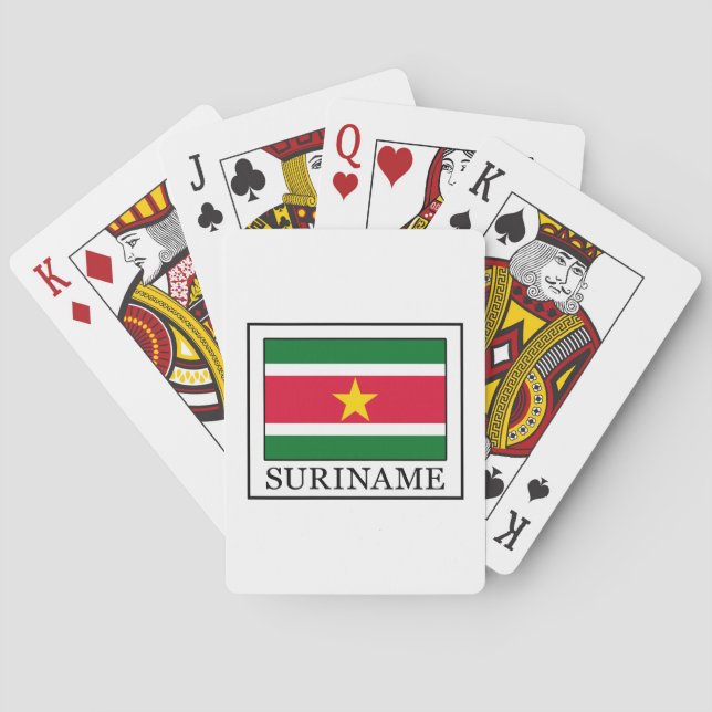 Surinam Spel Kort (Baksidan)