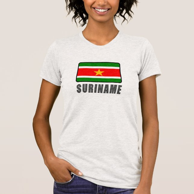 Surinam T Shirt (Framsida)