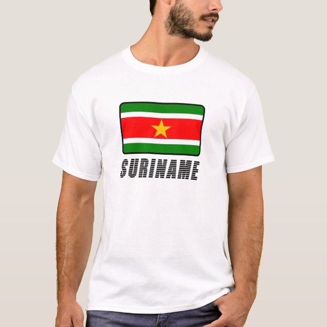 Surinam T Shirt (Framsida)