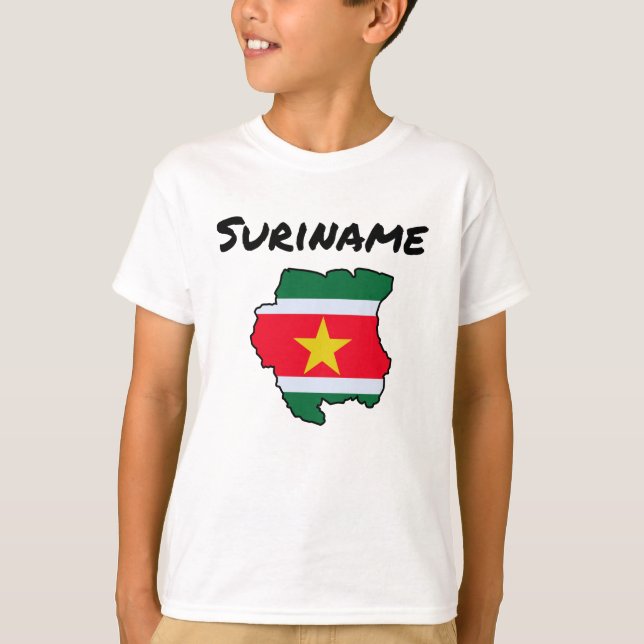 Surinam T Shirt (Framsida)
