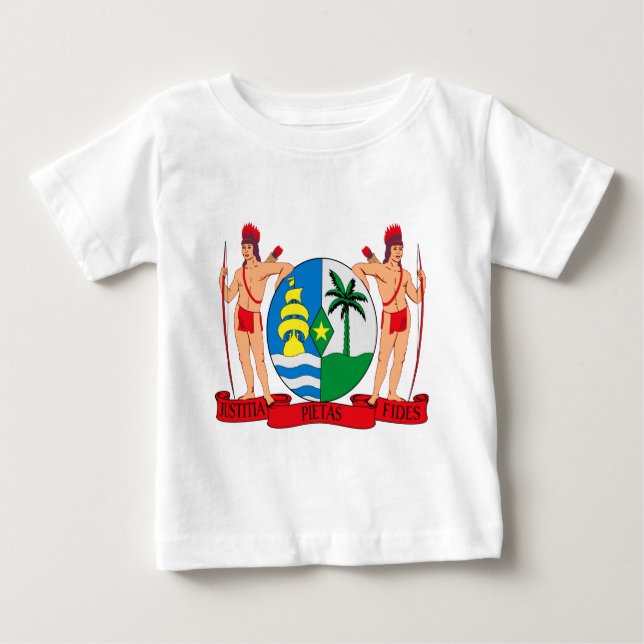Surinam vapensköld tee (Framsida)