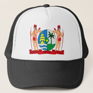 Surinam vapensköld truckerkeps