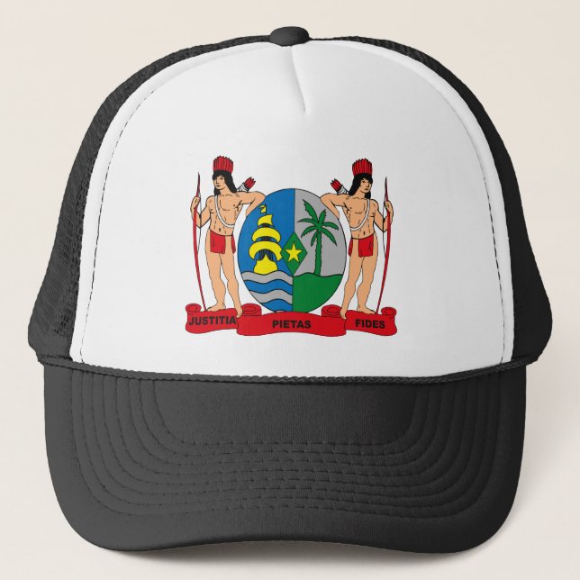 Surinam vapensköldhatt keps (Framsida)