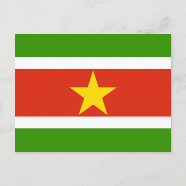 Surinam Vykort (Framsida)