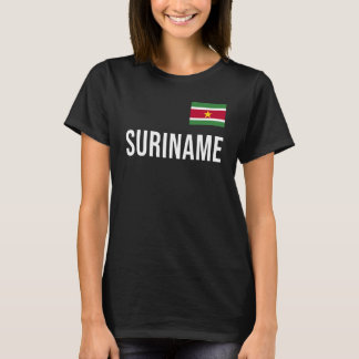 Surinam Women Manar Kids Suriname Flagga Souvenir T Shirt