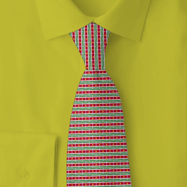 Suriname Flag Brick Pattern Slips (Skapare uppladdad)