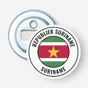 Suriname Flagga Gorgous Patriotic Flaska-öppnare Flasköppnare