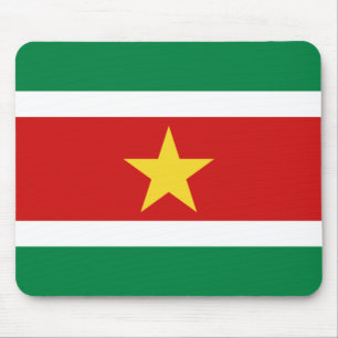 Suriname Flagga Mousepad Musmatta