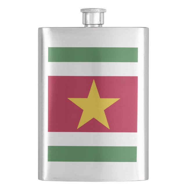 Surinames flagga fickplunta (Framsidan)