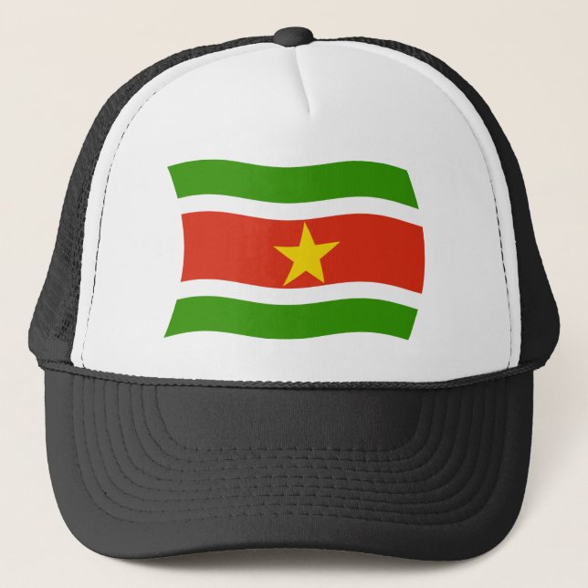 Surinamese flagga mössa keps (Framsida)