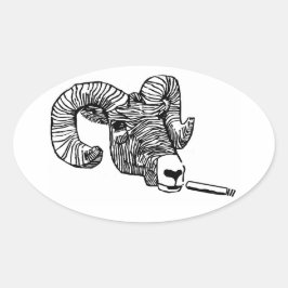 Surly Bighorn Ovalt Klistermärke