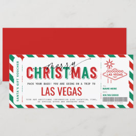 Surprise Las Vegas Resa Gift Biljett Voucher