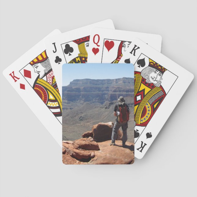 Surprise Valley Thunder River Trail Grand Canyon Spel Kort (Baksidan)