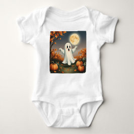 Surprised Little Ghost, Little Halloween Ghost,    T Shirt
