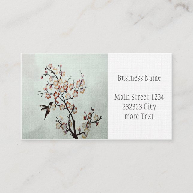 surr-fågel visitkort (Framsida)