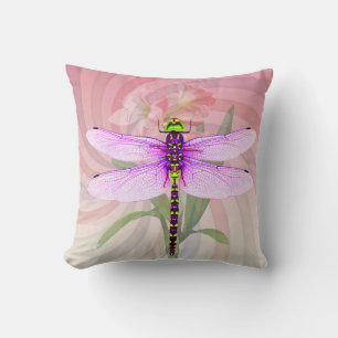 Surreal 60:s Tema Dragon Fly Kudde