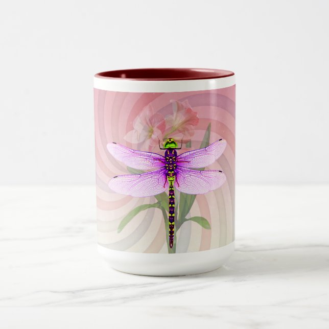 Surreal 60:s Tema Dragon Fly Mugg (Center)